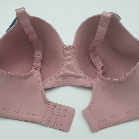 Vanity Fair Beauty Back Wire-Free Bra 38D Pink 71380 New with Tags - Picture 3 of 9